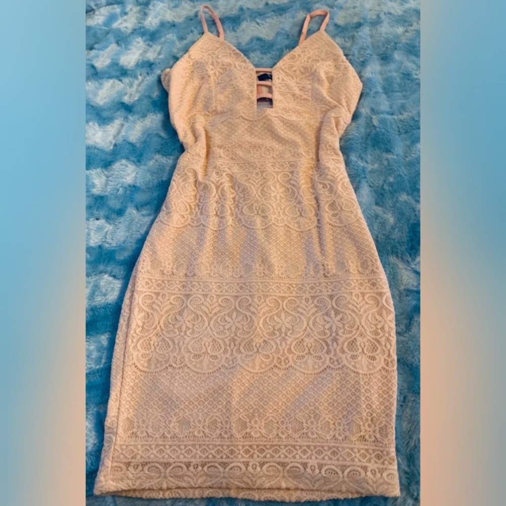 Light Pink Lacy Dress